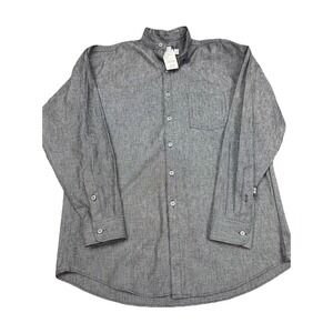 Brooks & Dunn By Pahandle Slim Western Gray Long Sleeve Shirt New With Tags Sz M